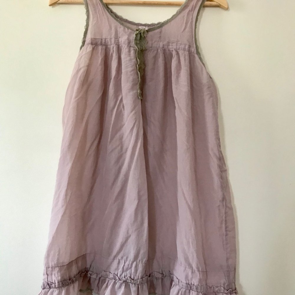 Slip for short flowy dress or summer nightgown